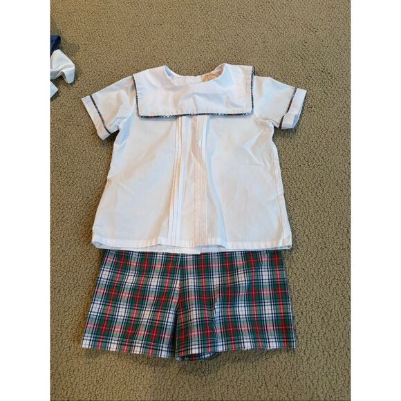 The Beaufort Bonnet Company Other - NWOT TBBC Beaufort Bonnet Shepherd Short Set - Worth Avenue White with Prestonwo